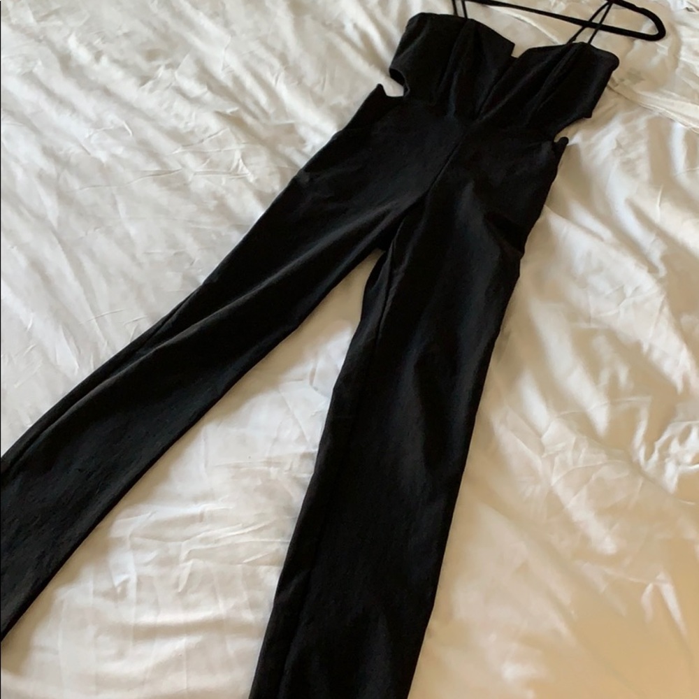 Black cut out jumper